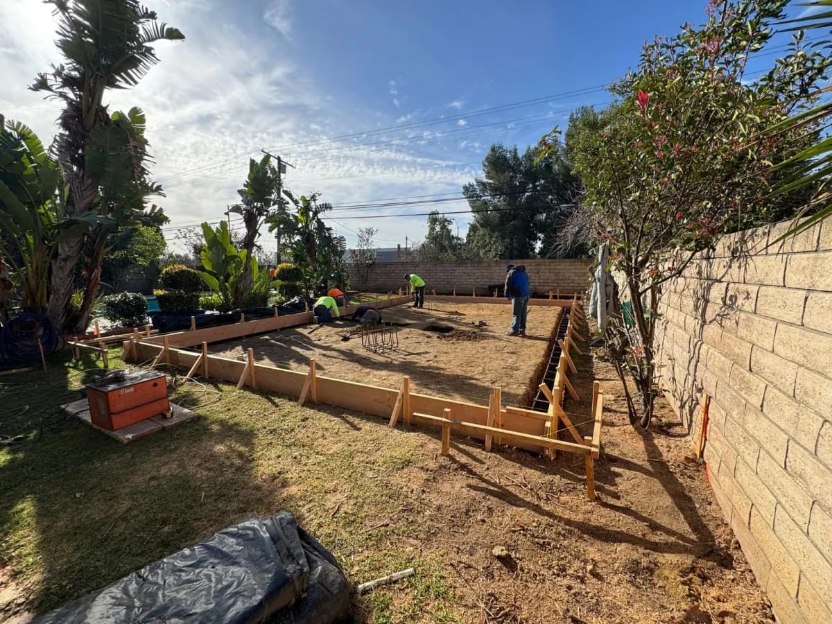 Encino Detached ADU project — before construction
